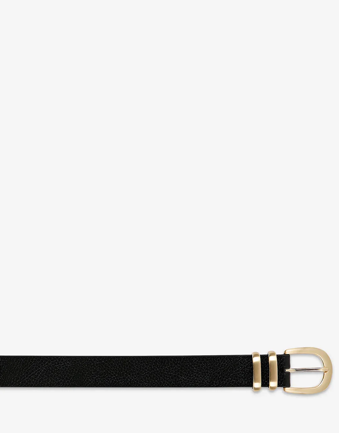 Let it Be Belt - Black/Gold - Image 7