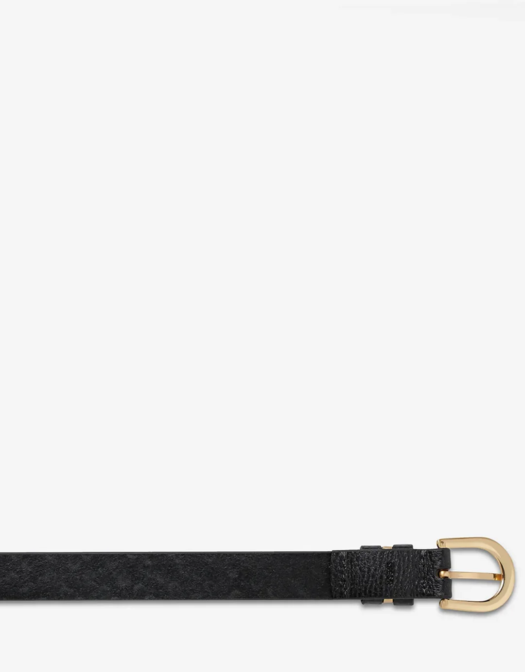 Over and Over Belt - Black/Gold - Image 5