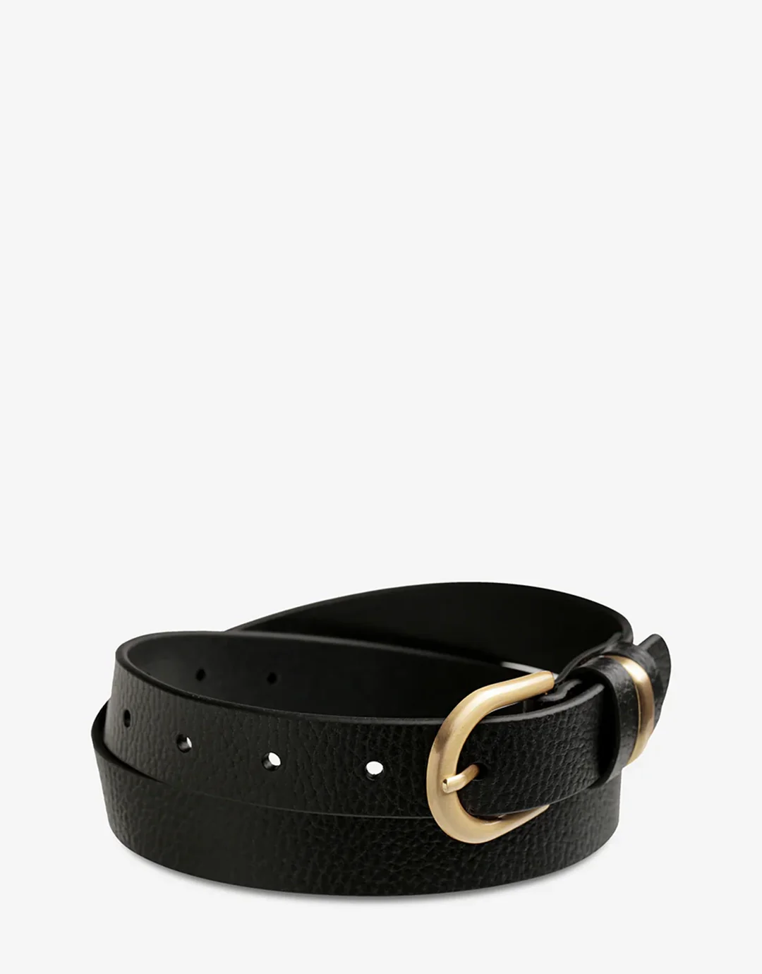 Over and Over Belt - Black/Gold - Image 7