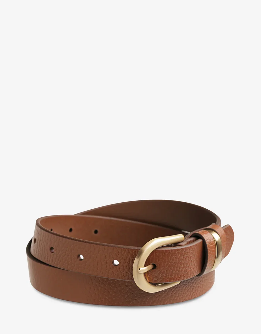 Over and Over Belt - Tan/Gold - Image 8