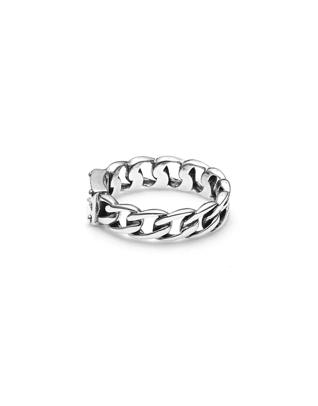 Curb Ring Slim - Silver - Image 5