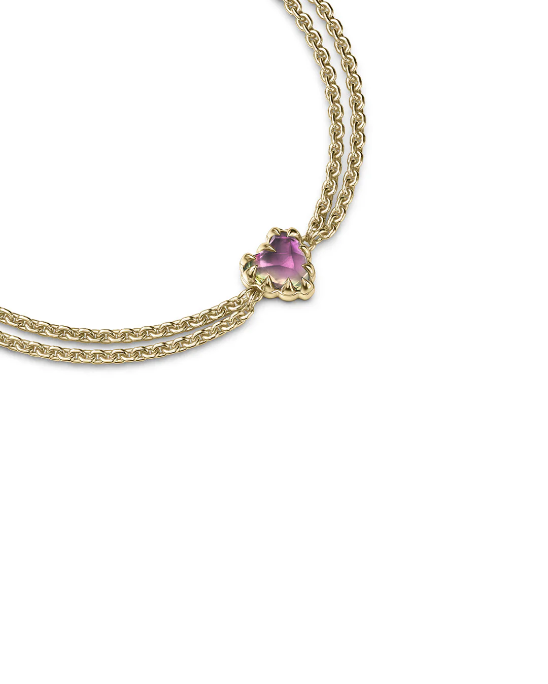 Love Claw Bracelet - Mystic Quartz / Gold - Image 3