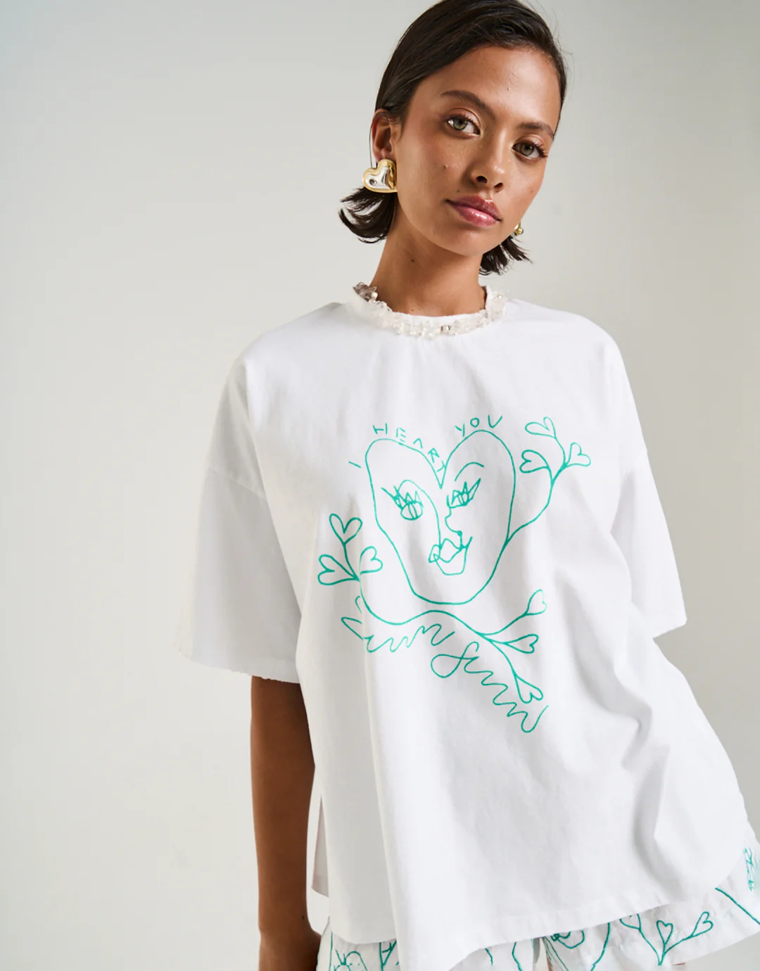 Band Tee - I Heart U - Image 4