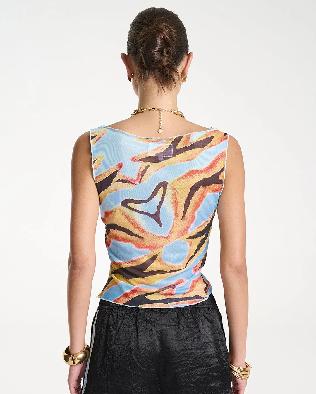 Mesh Tank Top - Zanzibar - Image 4