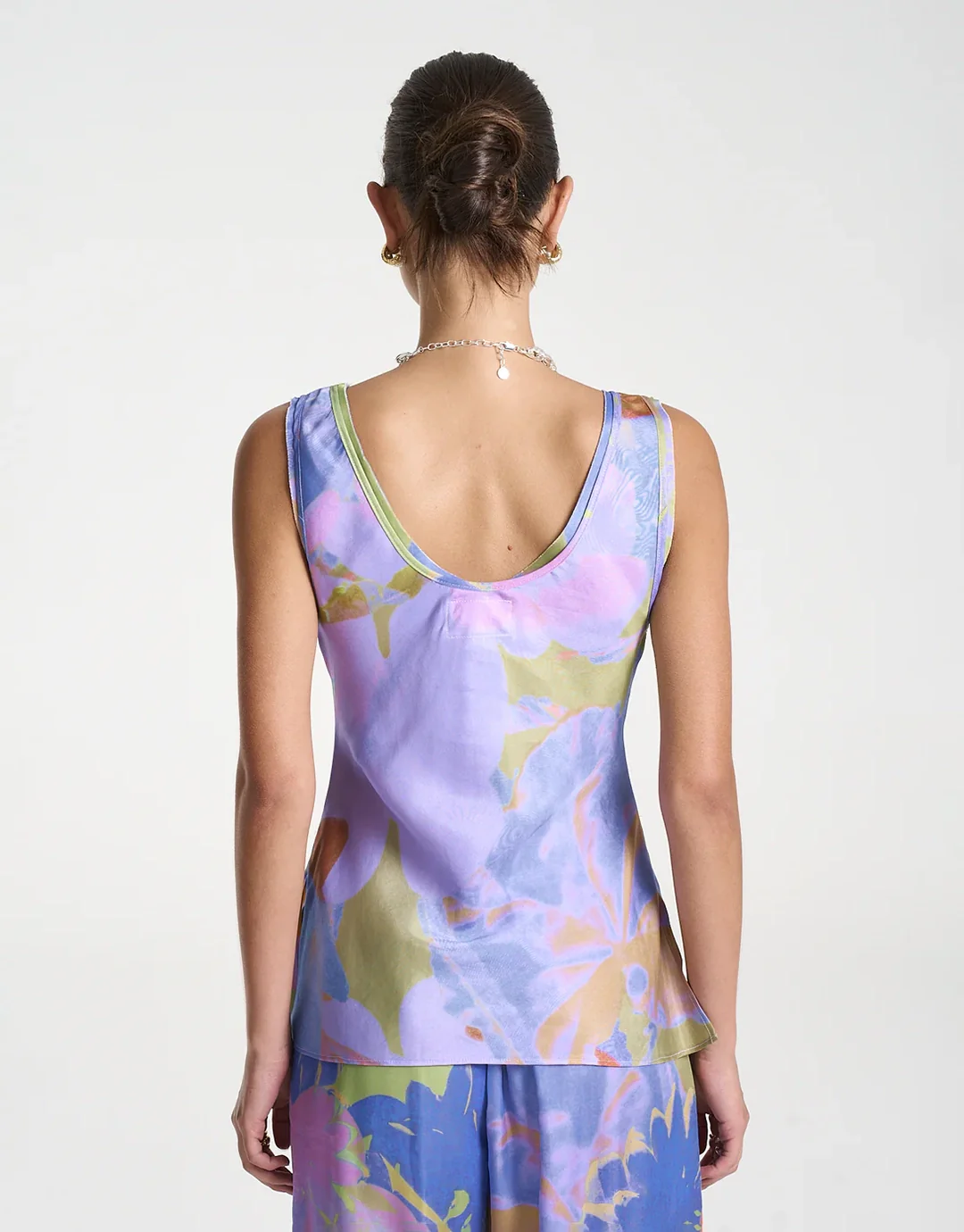 Scoop Neck Cami - Bananas - Image 3