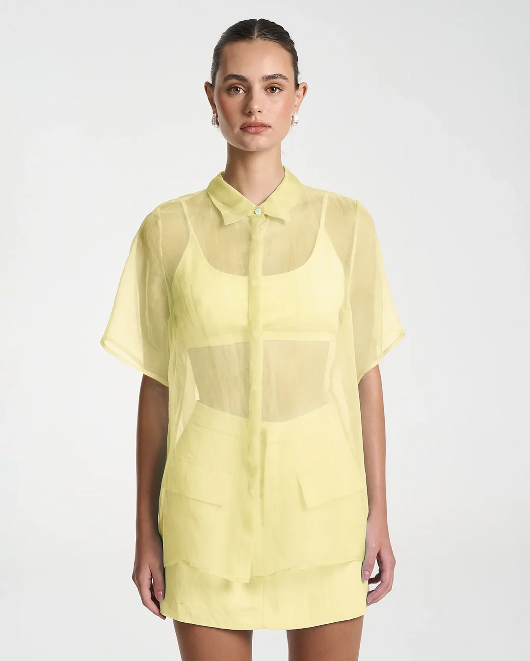 Sports Crop Top - Lemon Lem - Image 3