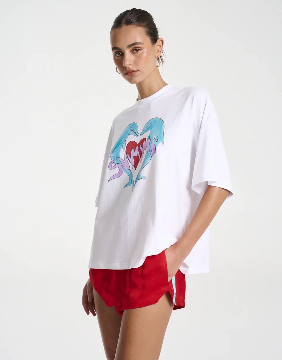 Sporty Shorty - Red - Image 5
