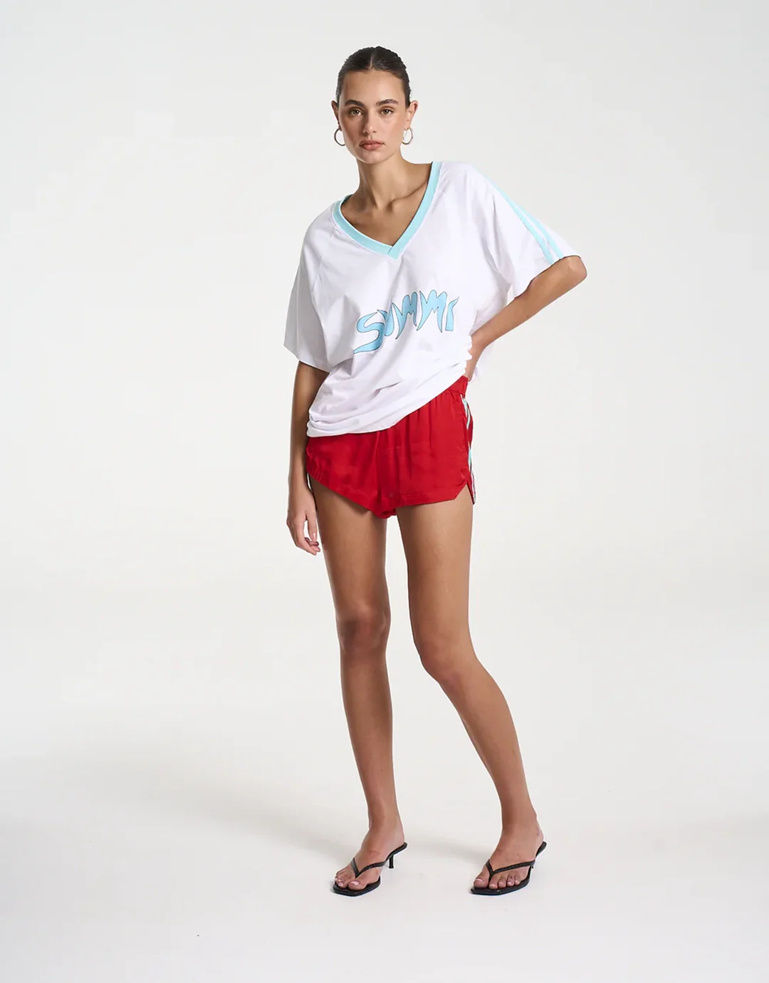 Sporty Shorty - Red - Image 6