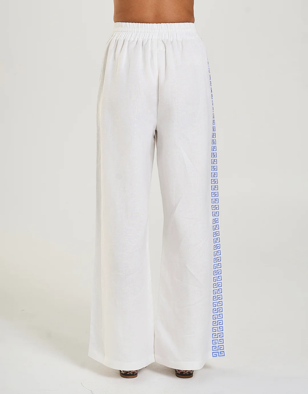 Wide Leg Pants - Sol Script - Image 7
