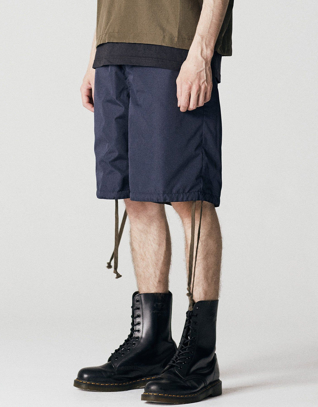 Military Reversible Shorts - Olive - Image 5