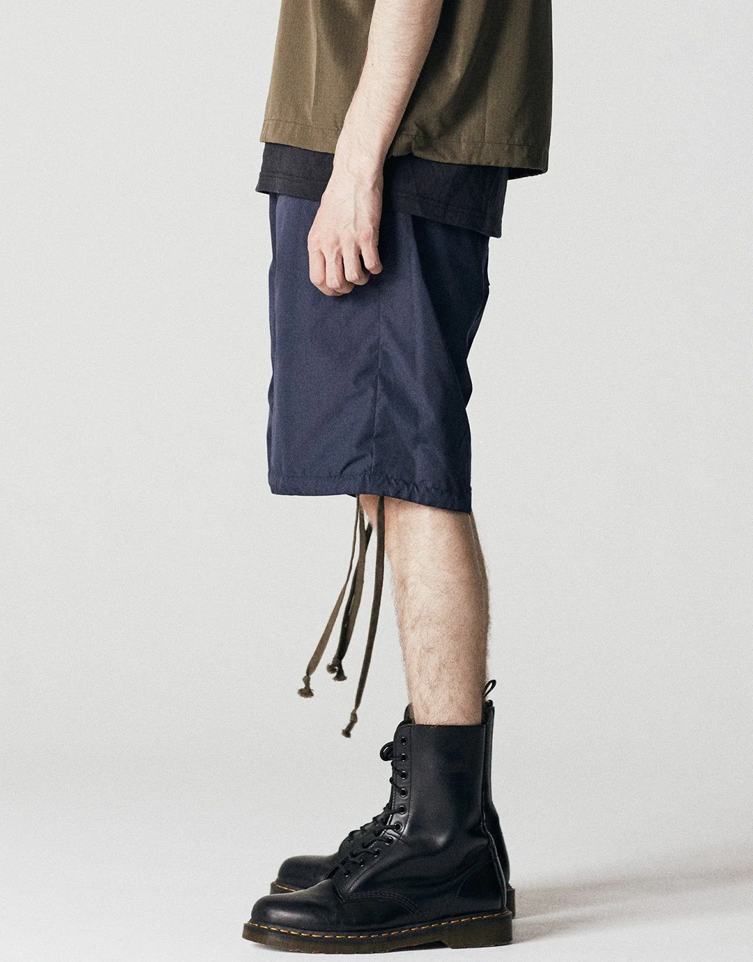 Military Reversible Shorts - Olive - Image 6