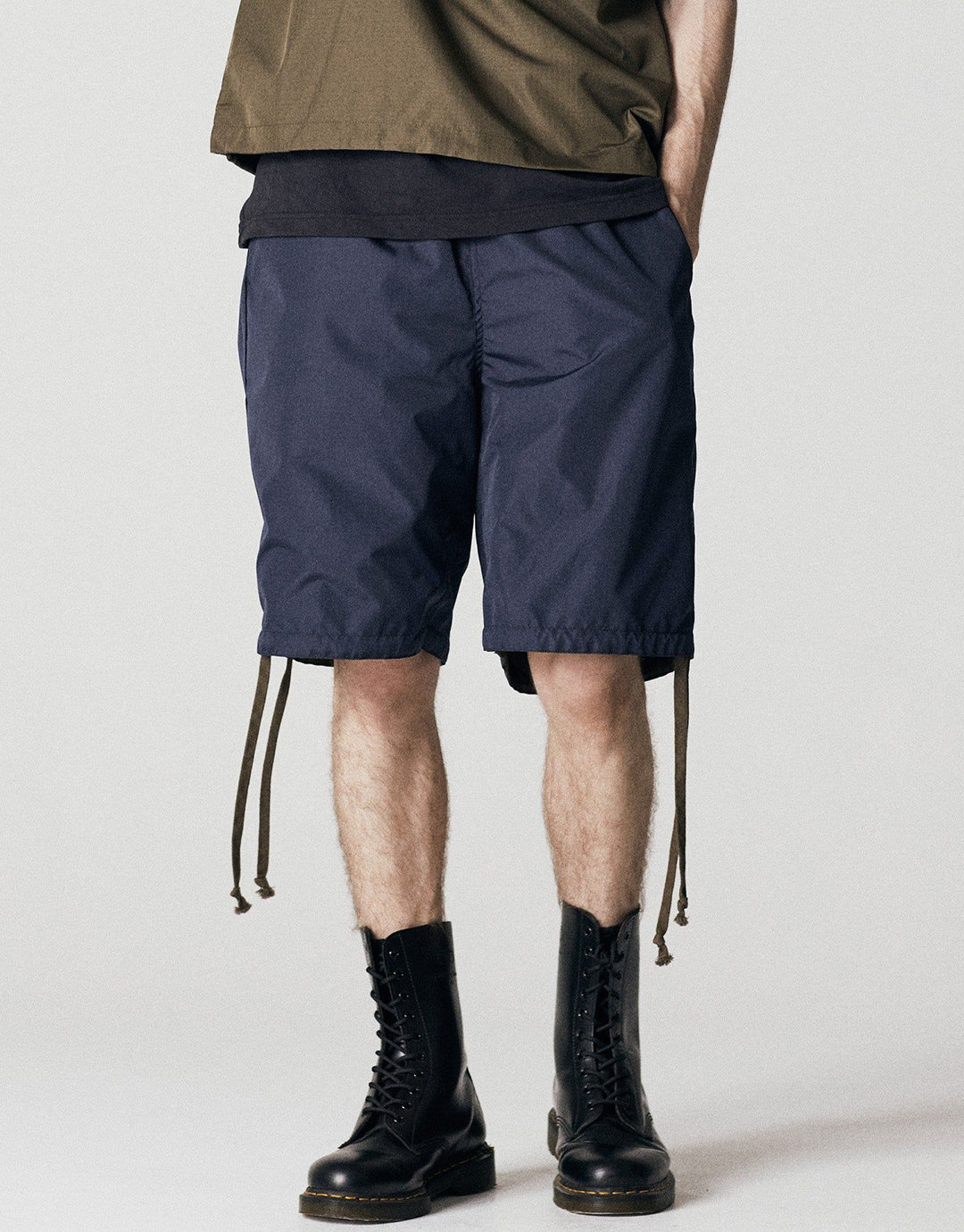 Military Reversible Shorts - Olive - Image 7