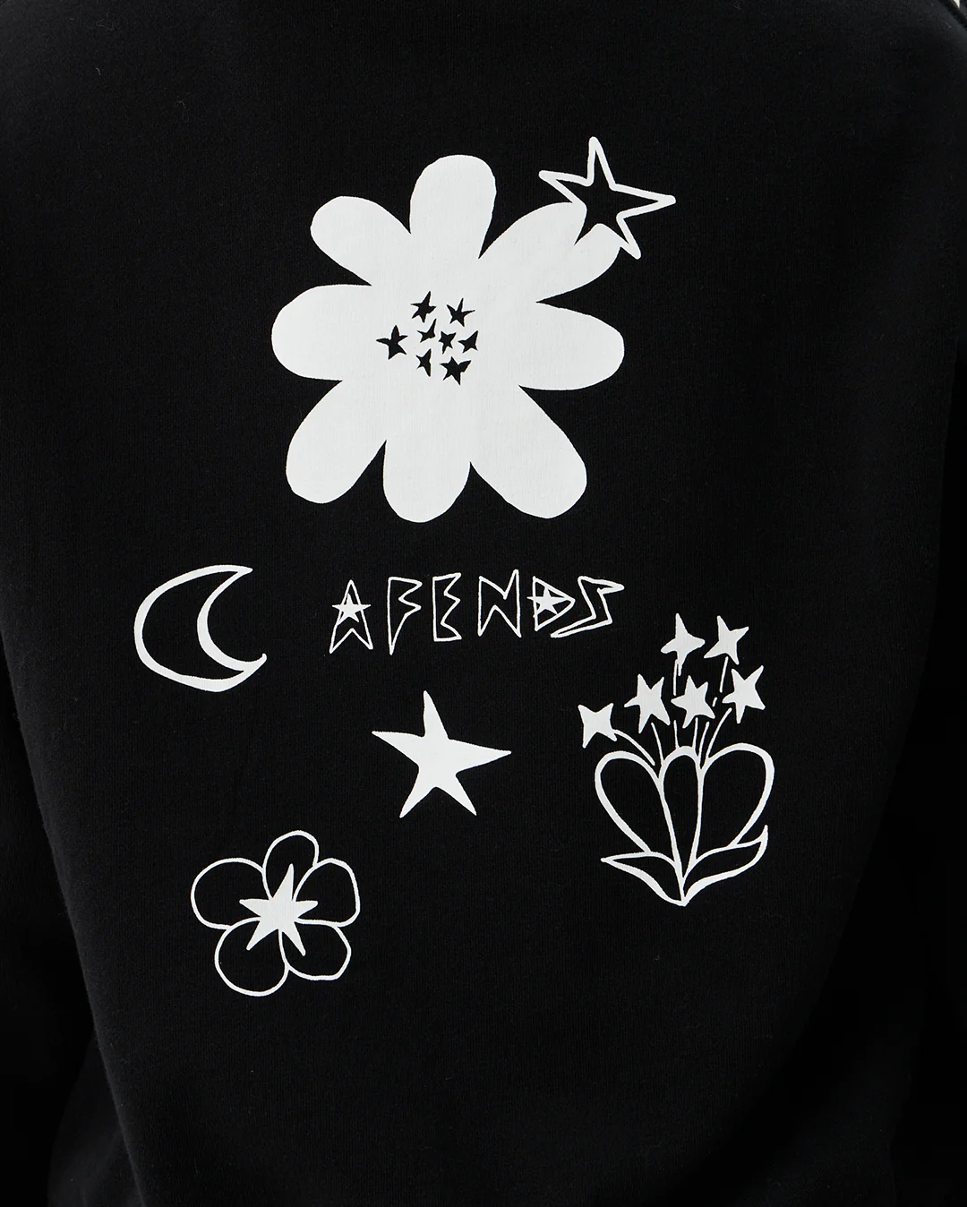 Terra - Recycled Zip Hood - Black - Image 7
