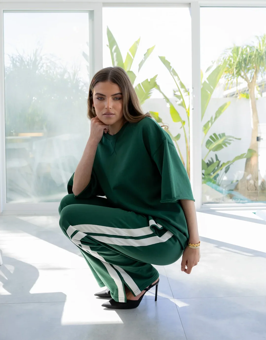 The Marley Pants - Forest Green - Image 5