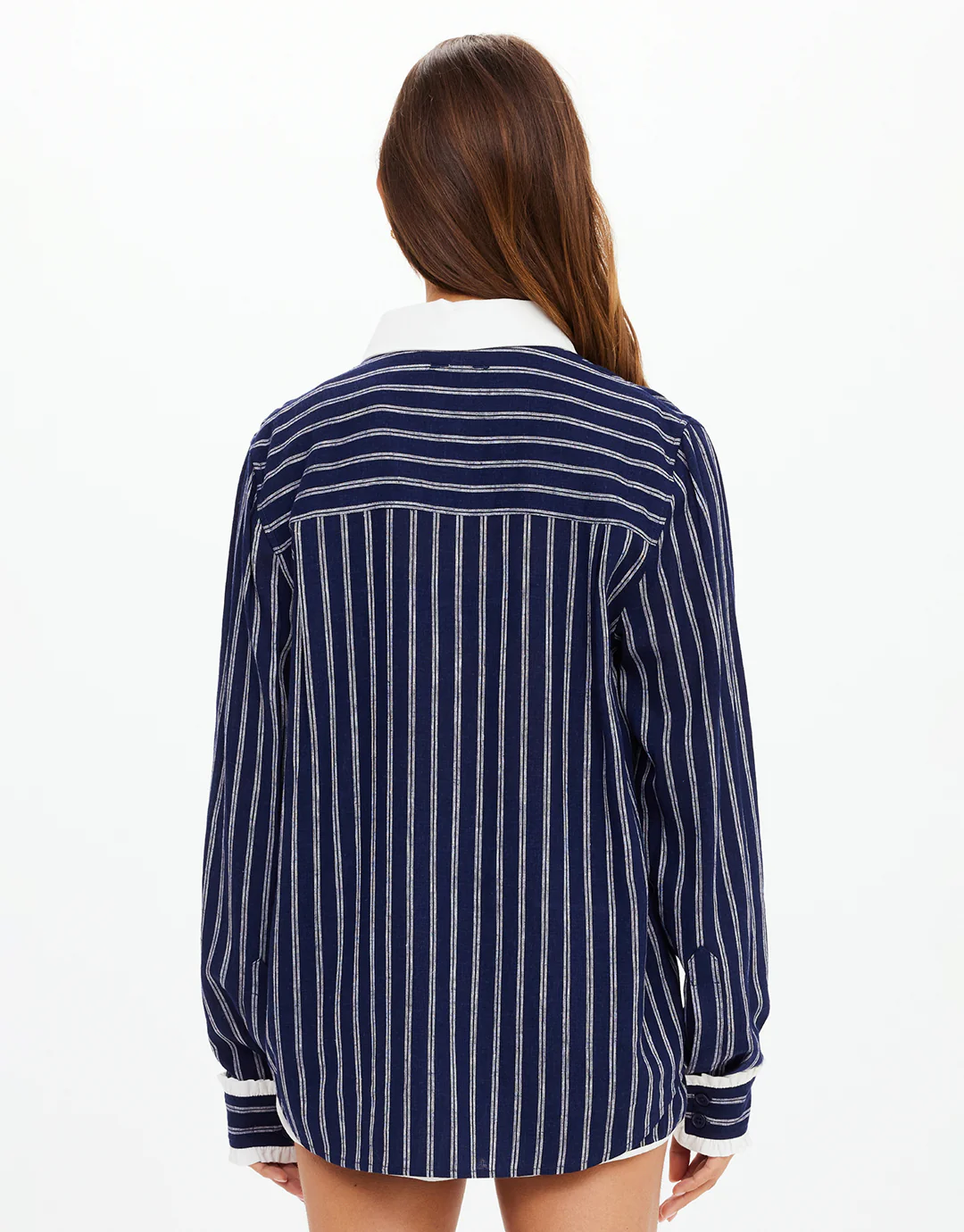 Belize Bobbi Collared Shirt - Stripe - Image 5