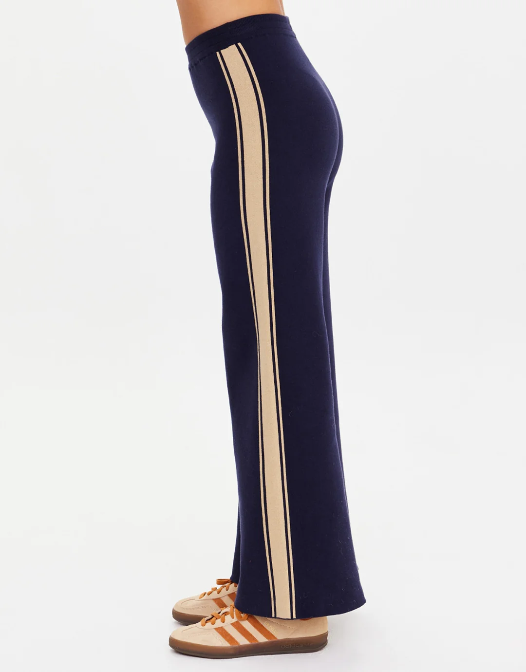Cosmo Freya Knit Pants - Navy - Image 3