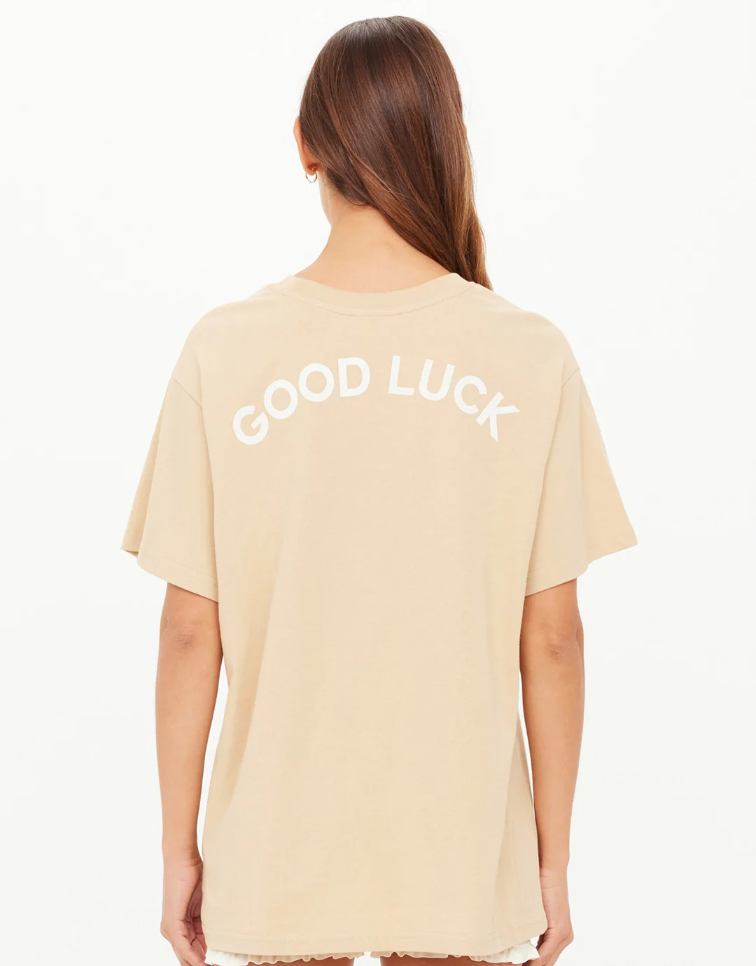Good Luck Sammi T-Shirt - Latte - Image 4