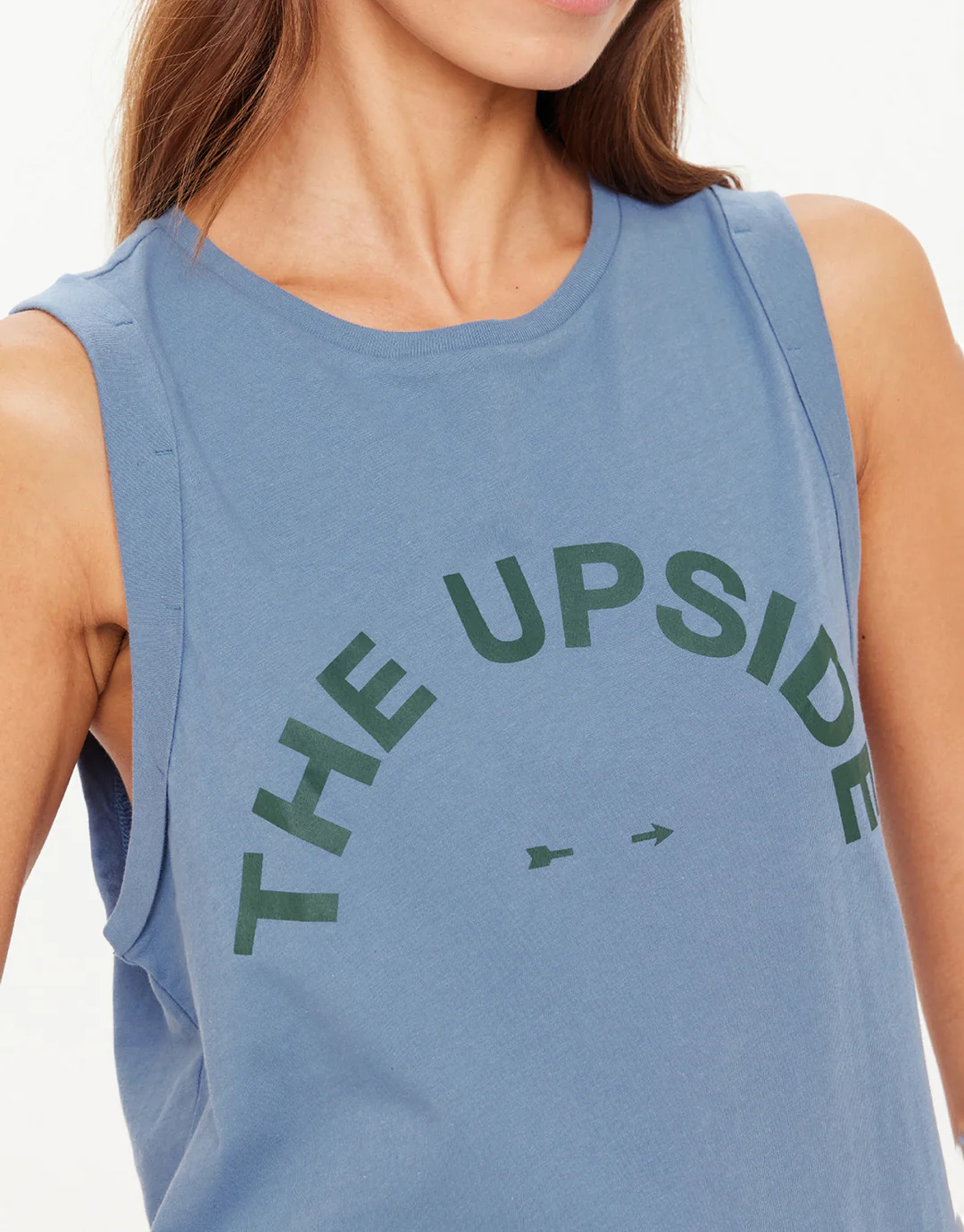 Jeet Tank Top - Denim - Image 5
