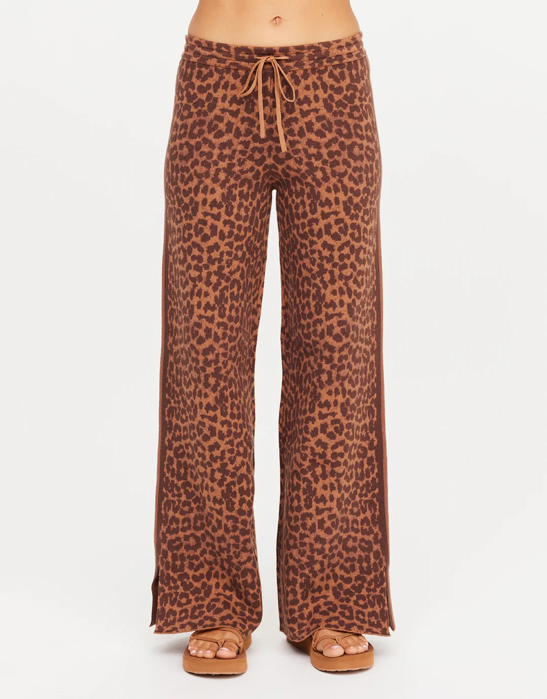 Malawi Tia Knit Pant - Leopard - Image 2