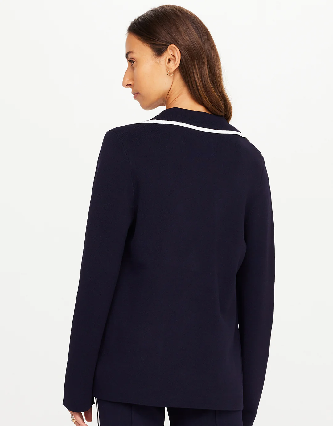 Monte Carlo Alix Knit Blazer - Navy - Image 5