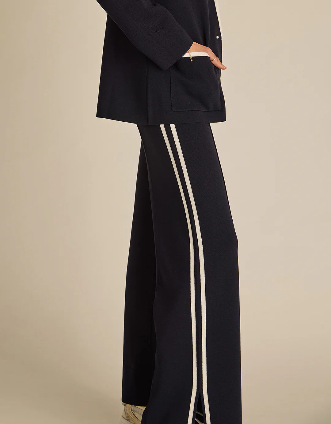 Monte Carlo Freya Knit Pant - Navy