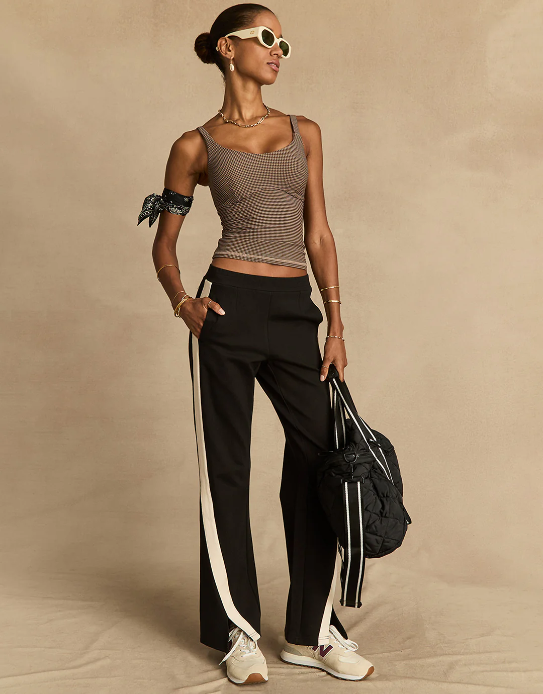 Petra Flare Pants - Black - Image 6