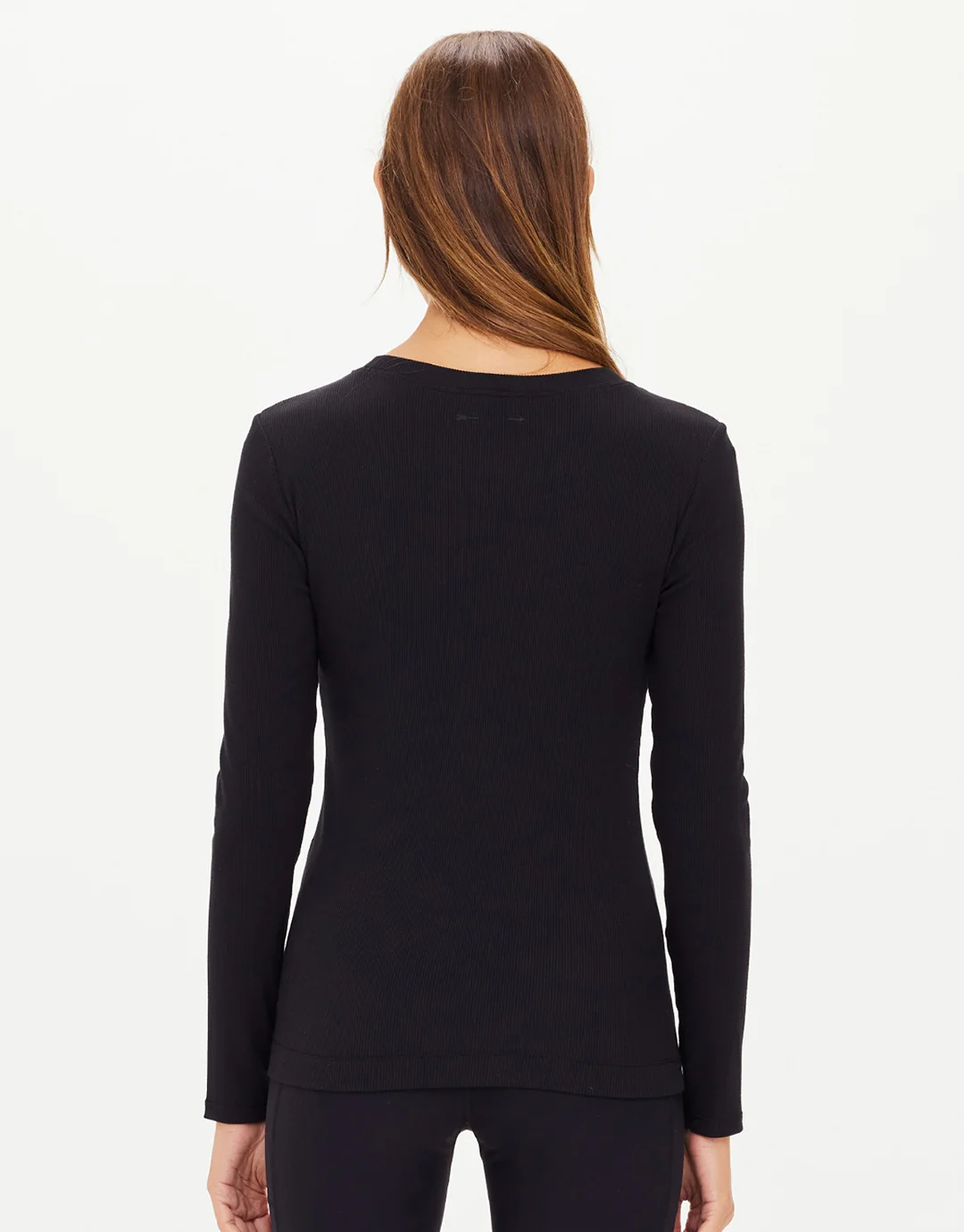 Tammy Long Sleeve Top - Black - Image 4