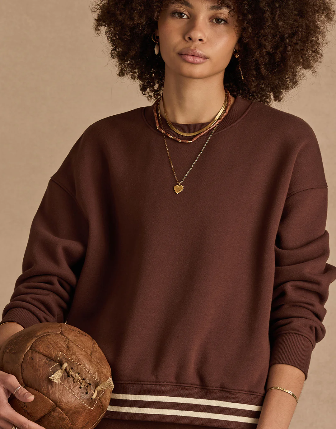 Toluca Lisel Crew Neck Sweater - Cocoa - Image 8