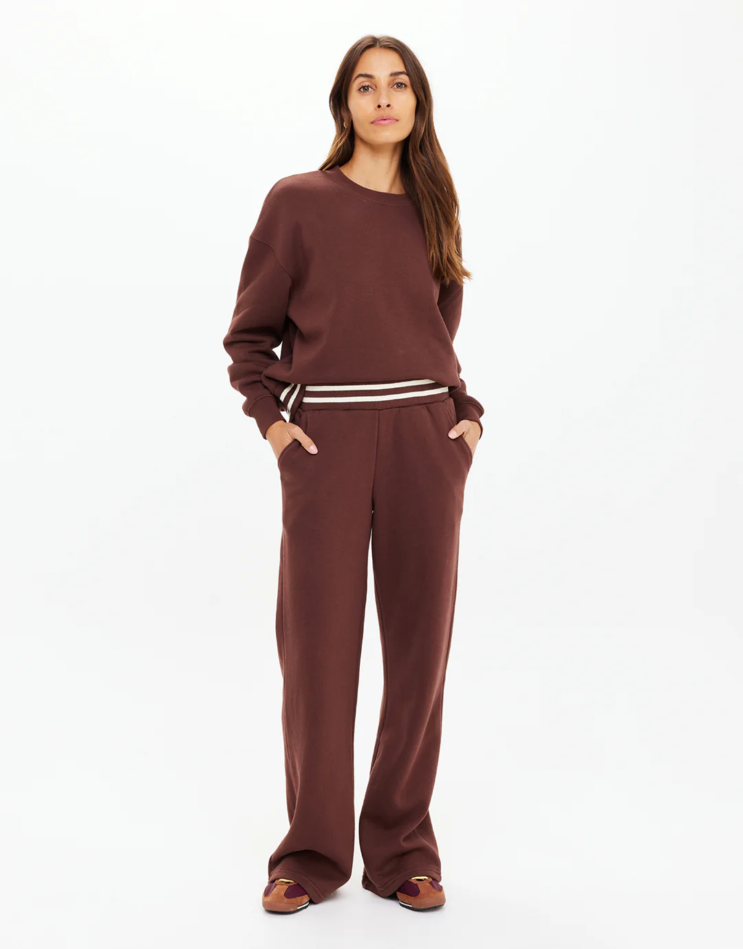 Toluca Willow Wide Leg Pant - Cocoa - Image 2