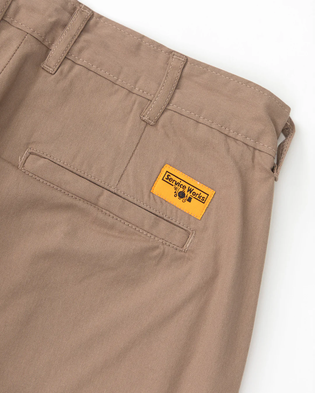 Twill Part Timer Shorts - Mushroom - Image 5