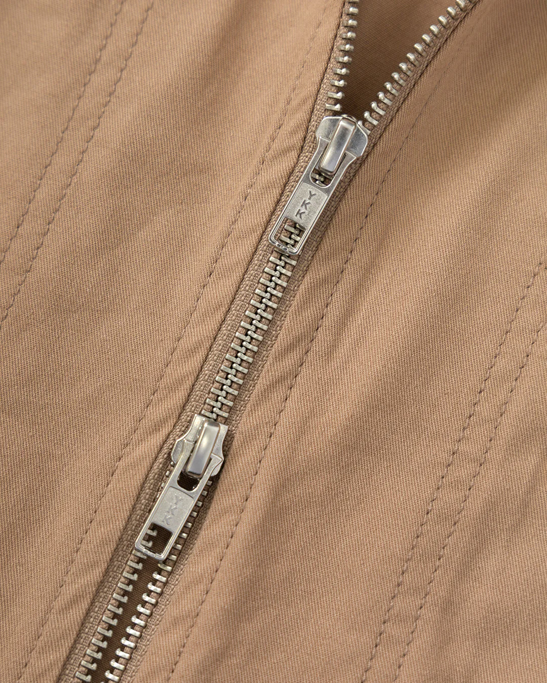 Twill Work Jacket - Mushroom - Image 8