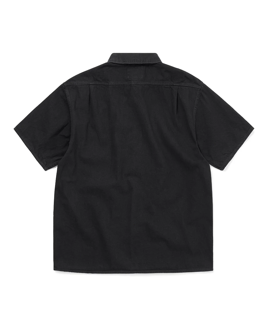 Washed Denim S/S Shirt - Black - Image 2