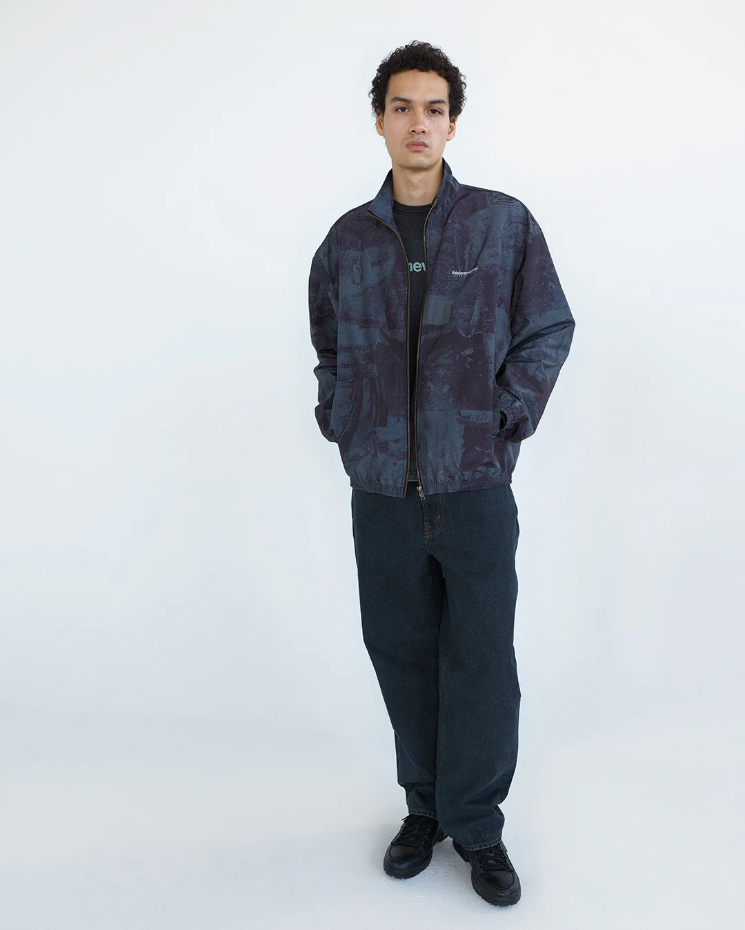 Washed INTL Team Jacket - Patchwork - Image 5