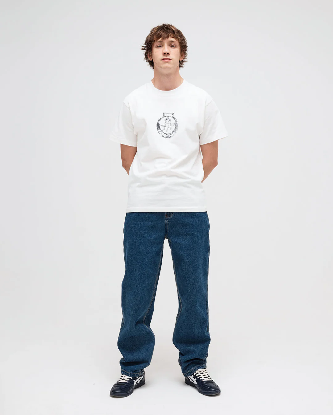 Workers Club Classic Jean - Washed Dark Indigo - Image 2
