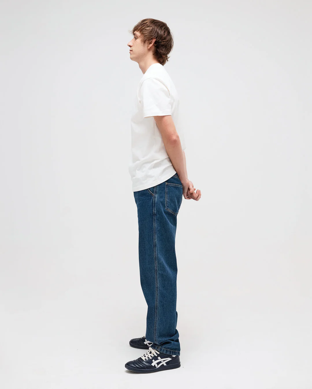 Workers Club Classic Jean - Washed Dark Indigo - Image 3