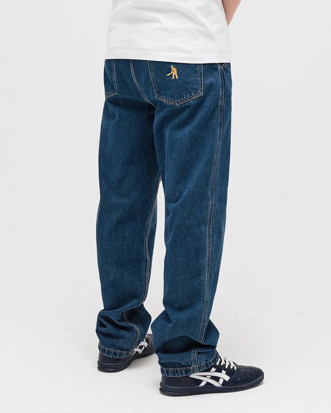 Workers Club Classic Jean - Washed Dark Indigo - Image 5