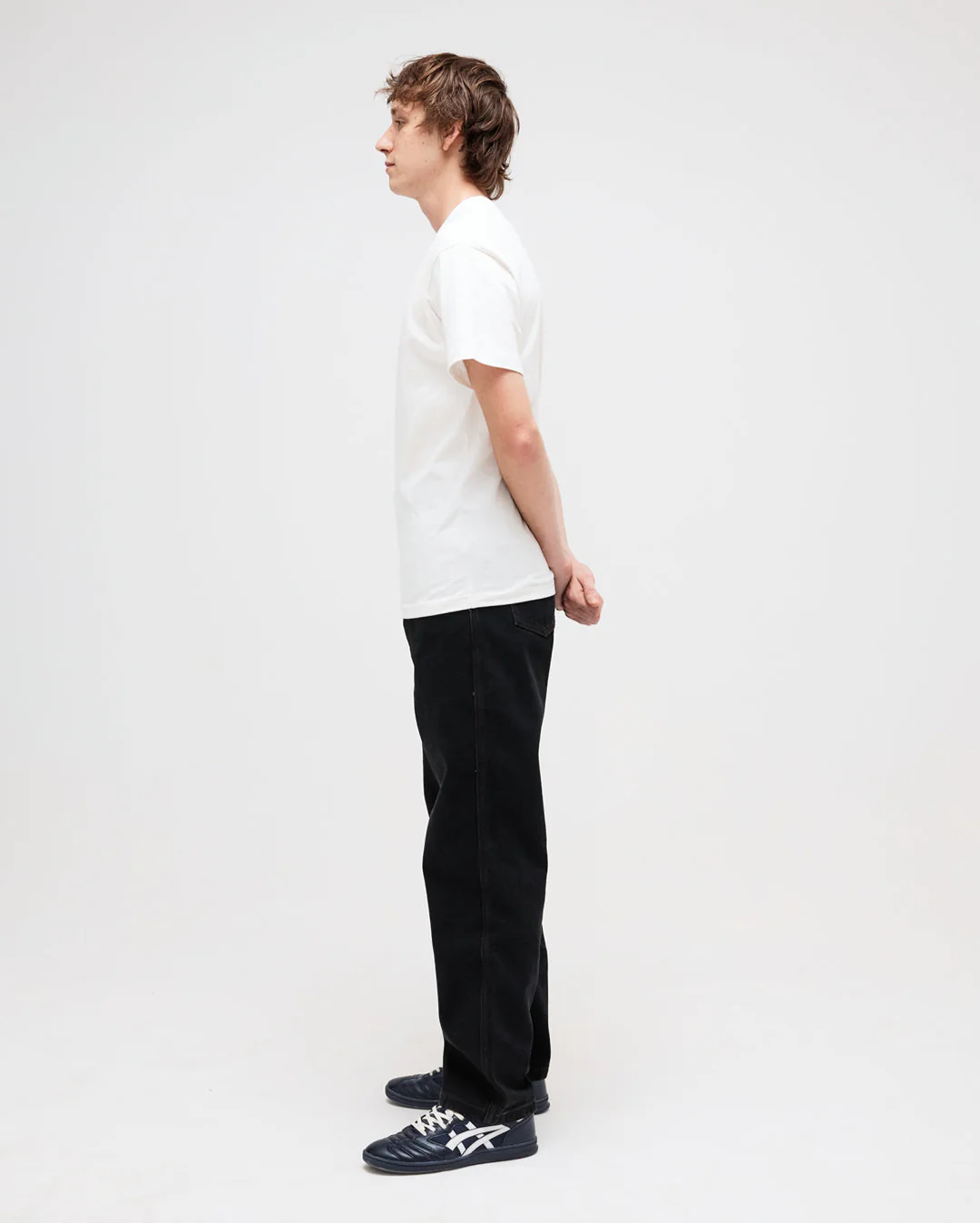 Workers Club Straight Leg Jean - Washed Black - Image 3