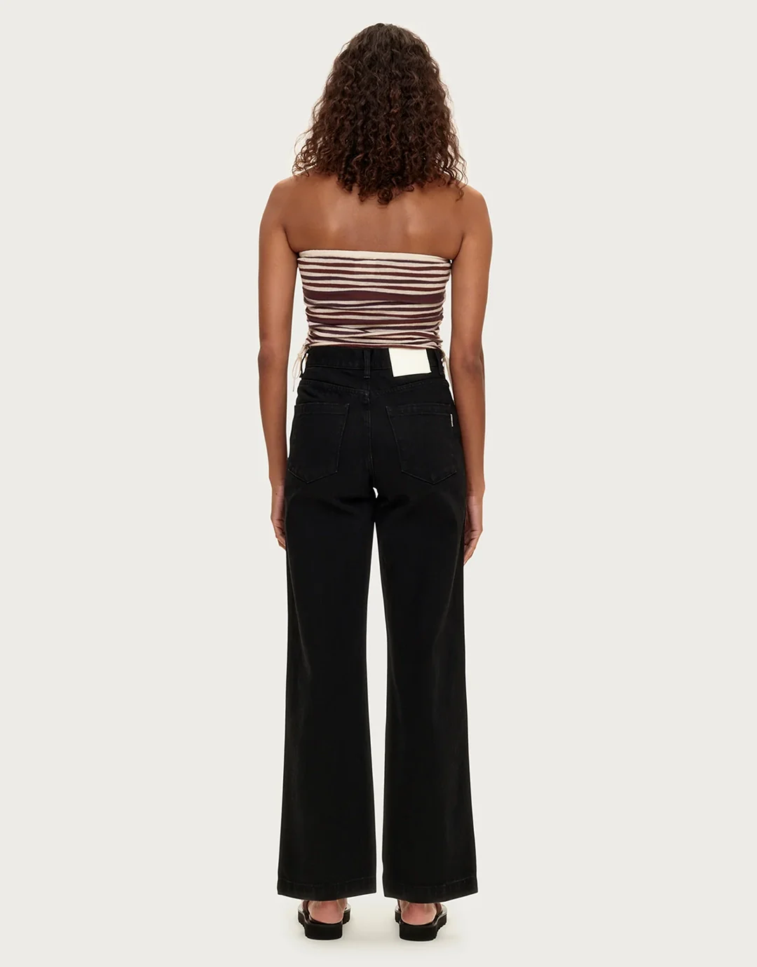 Mid Rise Jean - Black - Image 5